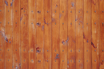Old wood background. Vintage pattern of rustic oak, table. Woody grunge surface, barn. Dirty grain timber, hardwood.