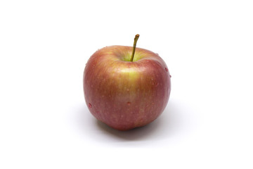 Red Apple on white background