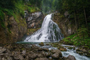Obraz premium Gollinger Wasserfall 2019