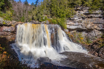 Obraz na płótnie Canvas Blackwater Falls in West Virginia