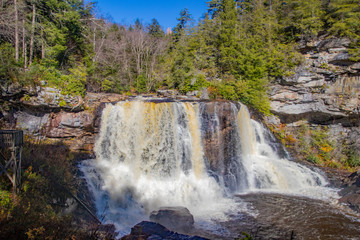 Blackwater Falls in West Virginia