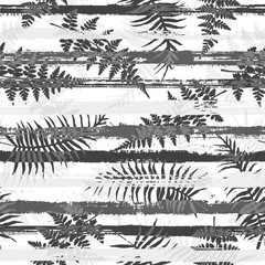 Trendy new zealand fern frond and bracken grass 