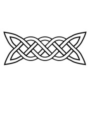 tattoo keltischer knoten muster band leder design muster streifen cool knotenmuster flechten bandflechtmuster mittelalter fan