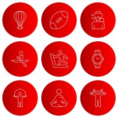 Set of 9 Quality icon