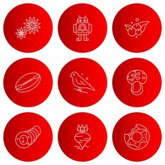 Fototapeta premium User interface Icon set for web and mobile applications