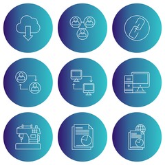 9 Universal Icons Sheet