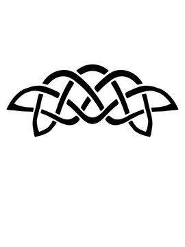 tattoo keltischer knoten krone muster band leder design muster streifen cool knotenmuster flechten bandflechtmuster mittelalter fan