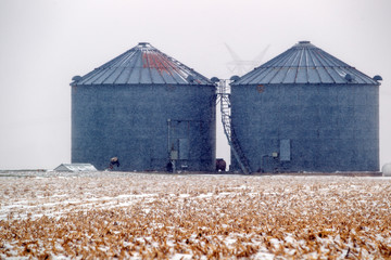 November Snow in McLean County Illinois 0820