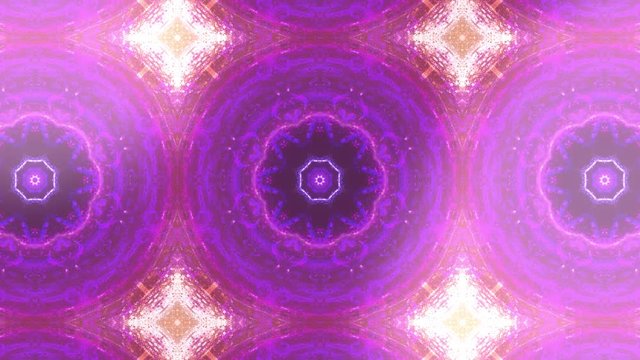 Kaleidoscope Animated Pattern Purple Soul