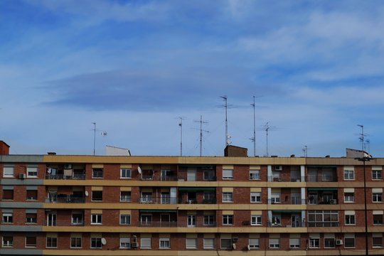 Edificios de Apartamentos en Zaragoza. Apartments Building in Zaragoza, Spain