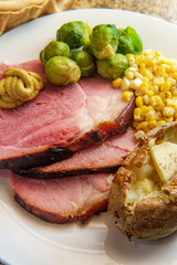 Roasted Ham Dinner