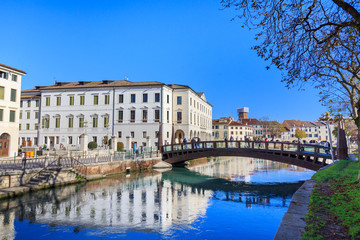Fototapeta na wymiar Treviso località università, Veneto, Italia