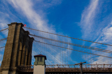 Obraz premium brooklyn bridge abstract