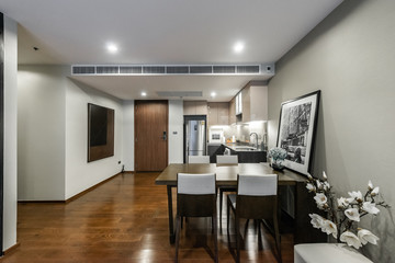 Modern, bright, clean, kitchen interior 