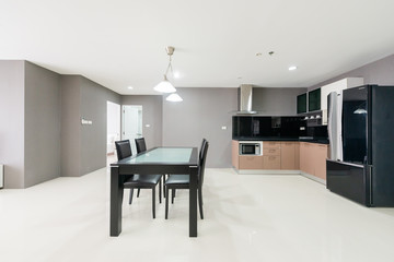 Modern, bright, clean, kitchen interior 