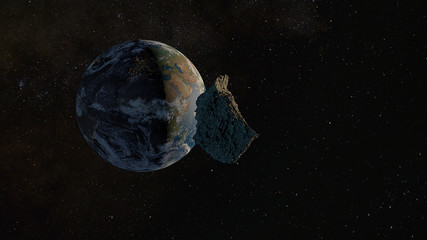 Impacto meteorito tierra © Parato