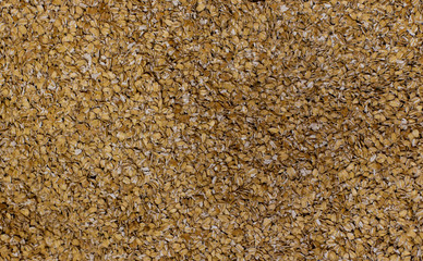 raw oatmeal grains healthy food background photography in supermarket 