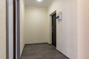 The interior of the corridor at the entrance to the apartment