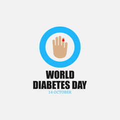 World diabetes day vector image design illustration