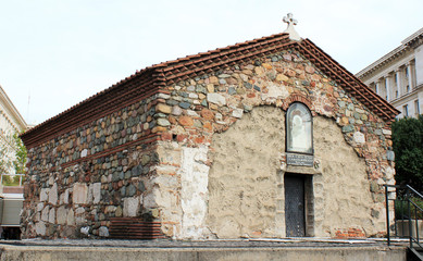 Fototapeta na wymiar ブルガリア　聖ペトカ地下教会