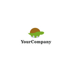Turtle and tortoise logo illustration