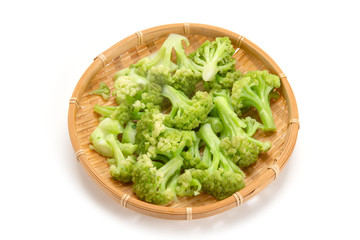 茹でたグリーンカリフラワー