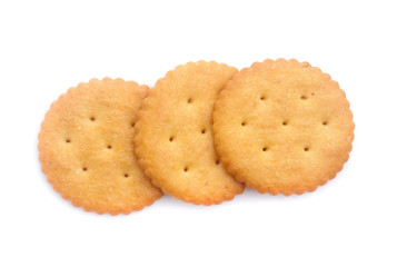 cracker  isolated on white background