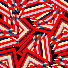 beautiful geometric background seamless pattern graffiti