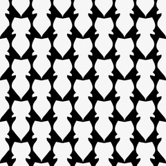 black white abstract seamless pattern for design