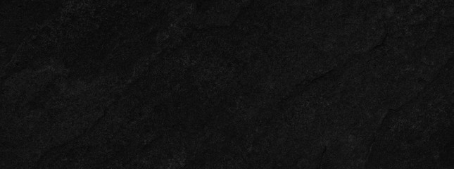 Stone black texture background. Dark cement, concrete grunge. Tile gray, Marble pattern, Wall black background blank for design