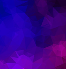 Obraz premium Abstract multicolor purple and blue background. Vector polygonal design illustrator