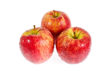 red apple isolated