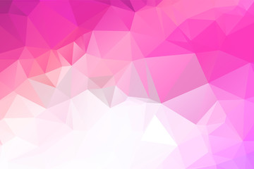 Light purple vector polygon abstract backdrop. Polygonal with gradient. Texture pattern for your backgrounds