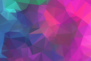 Naklejka premium Light purple vector polygon abstract backdrop. Polygonal with gradient. Texture pattern for your backgrounds