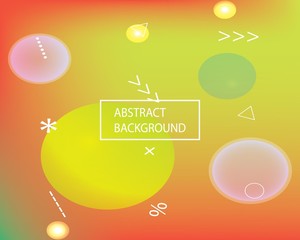 Soft color gradient background.