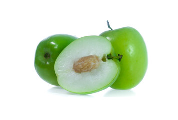 Jujube isolated on white background
