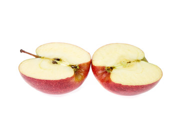 red apple isolated