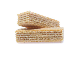 Wafers stick isolated on white background