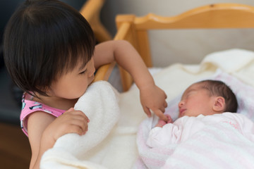 生まればたかりの赤ちゃん