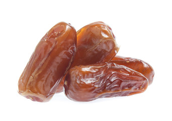 Dates palm isolated on white background