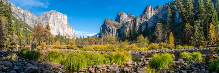 Foto op Plexiglas Uitzicht op de vallei, Yosemite National Park © Cha