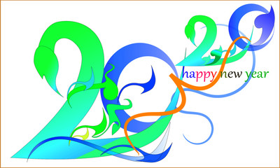 design happy new year pattern Thai style