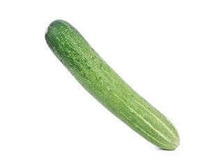 Cucumber isolated on white background