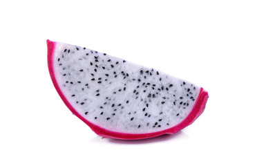 Dragon fruit isolated on white background