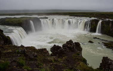 Obraz premium Godafoss waterfalls