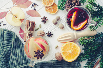 Autumn and Christmas mulled wine.