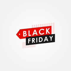 Black Friday Sale Vector Design Template