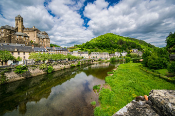 Fototapeta na wymiar Estaing, Aveyron, Occitanie, France.