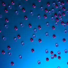 Elegant minimal background. 3d illustration, 3d rendering.