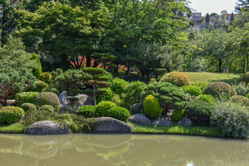 Fototapeta na wymiar Jardin japonais à Toulouse